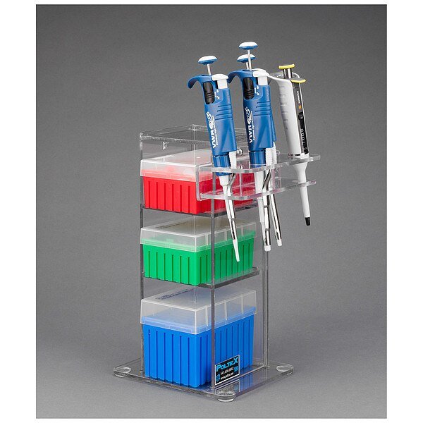 Lab Bench Vertical Organizer, 12.3 in H, Poltex, Mfr#: 3VTORG-PIPTRBRK