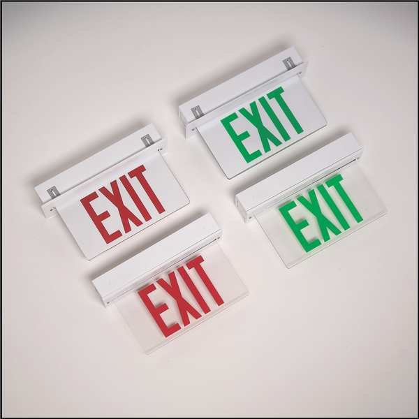 Edg-Lt ExtSgn, Steel, Wht, 15 3/8in, 14W, Big Beam, Mfr#: ERXL1WRCR