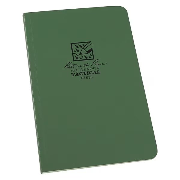 Field Book, Universal, 4-5/8 x 7-1/4In., Rite In The Rain, Mfr#: 980