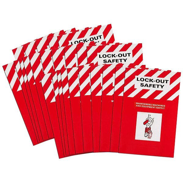Lockout Safety Training Handbook, PK25, Brady, Mfr#: 2112