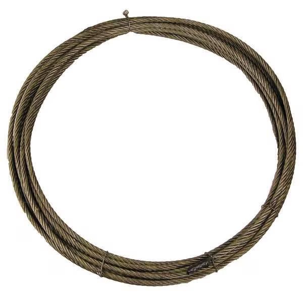 Winch Cable, 3/8 In. x 50 ft., Lift-All, Mfr#: 38619X50
