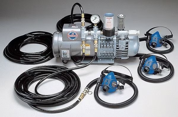 Supplied Air Pump Package, 3 Ppl, 1-1/2 HP, Allegro Industries, Mfr#: 9205-03