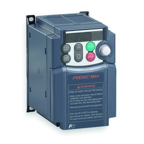 Variable Frequency Drive, 1/4 HP, 200-230V, Fuji Electric, Mfr#: FRN0002C2S-2U