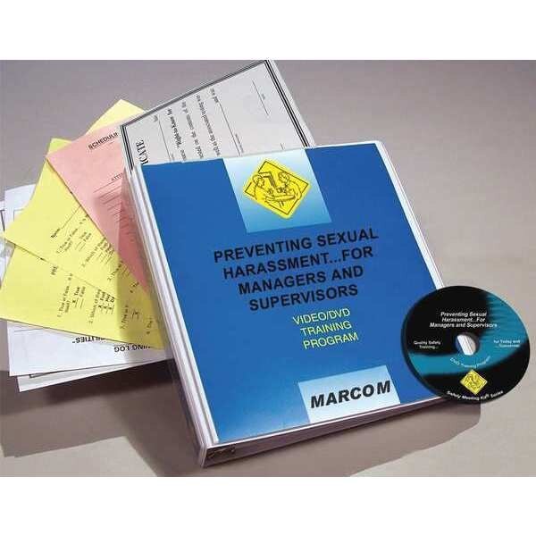 Preventing Sex Harassment Managers DVD, Marcom, Mfr#: V0000489EM