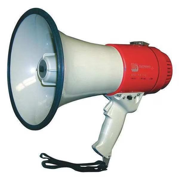 Megaphone, Dia 7 3/4 In, Range 5/8 Mile, EnjoyTool Select, Mfr#: 3YML8