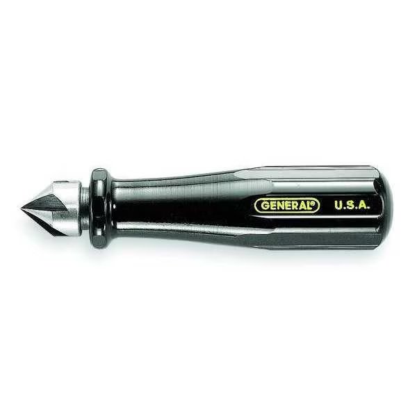 Reamer/Countersink, Capacity Up to 3/4 In, General Tools, Mfr#: 196