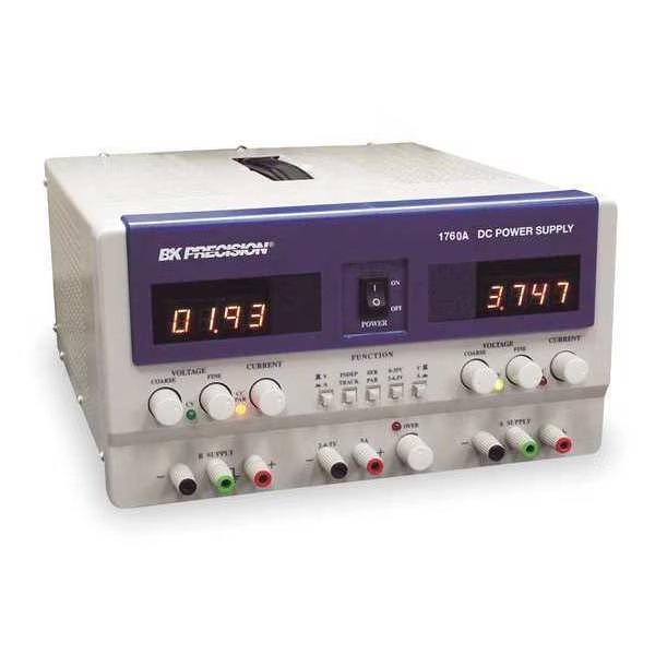 Power Supply, DC, Triple Out, 0-30, 4-6.5V, B&K Precision, Mfr#: 1760A
