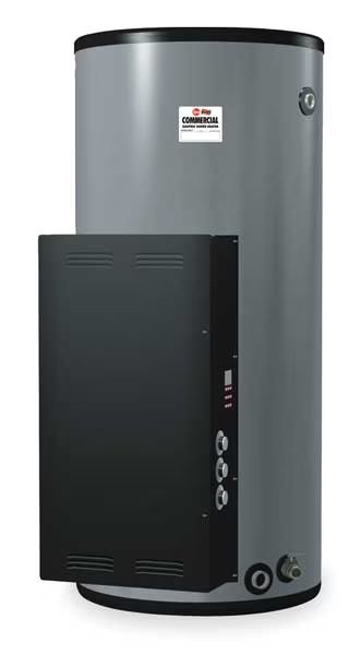 120 gal, Commercial Electric Water Heater, 208V, Single, Three Phase, Rheem-Ruud, Mfr#: ES120-36-G