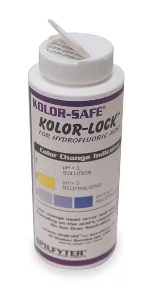 HF Acid Neutralizer, 13 lb, White, PK10, Spilfyter, Mfr#: 472101