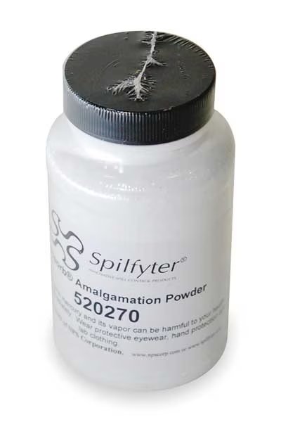Mercury Vapor Absorbing Powder, 10 oz., Spilfyter, Mfr#: 520270