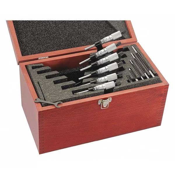 Micrometer Set Outside, Starrett, Mfr#: ST436.1CXRLZ