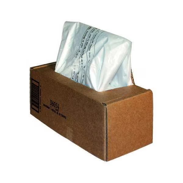 Paper Shredder Bag, 36 x 18 x 13 In, PK50, Fellowes, Mfr#: FEL36054