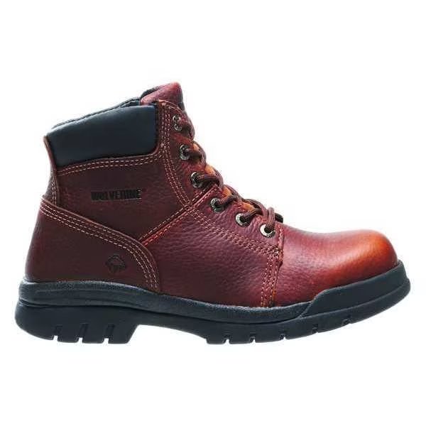 Size 11-1/2 Men's 6 in Work Boot Steel Work Boot, Walnut, Wolverine, Mfr#: W04713
