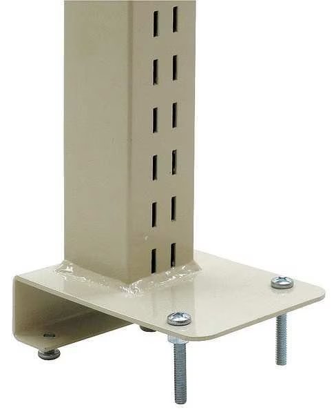 Upright Post, Steel, 500 lb., Gray, PR, Benchpro, Mfr#: UB36 G