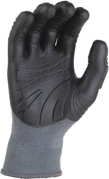 Coated Gloves, Gray, Seamless Knit, Carhartt, Mfr#: A612