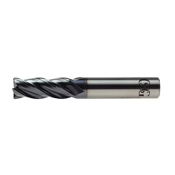 Carbide End Mill, VG436, 3/8 D, 7/8 Cut L, Osg, Mfr#: VG436-3751