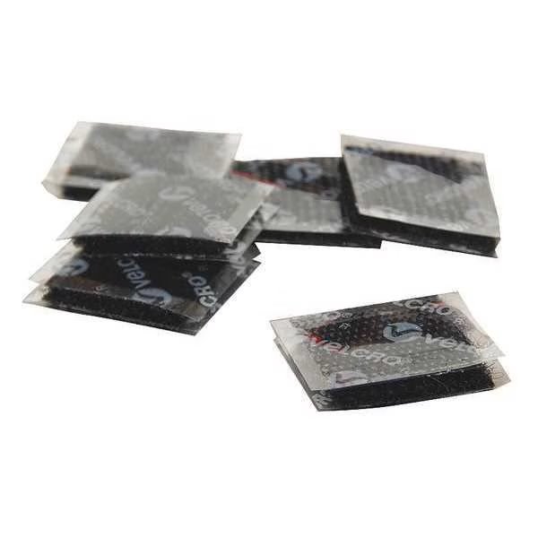 Reclosable Fastener Shape, Square, Rubber Adhesive, 2 in, 2 in Wd, Black, 50 PK, Velcro Brand, Mfr#: 2X2KIHLM