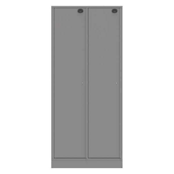 Evidence Locker, 36inW, Gray, 2Compartments, Sentinel, Mfr#: 02AA-NPT