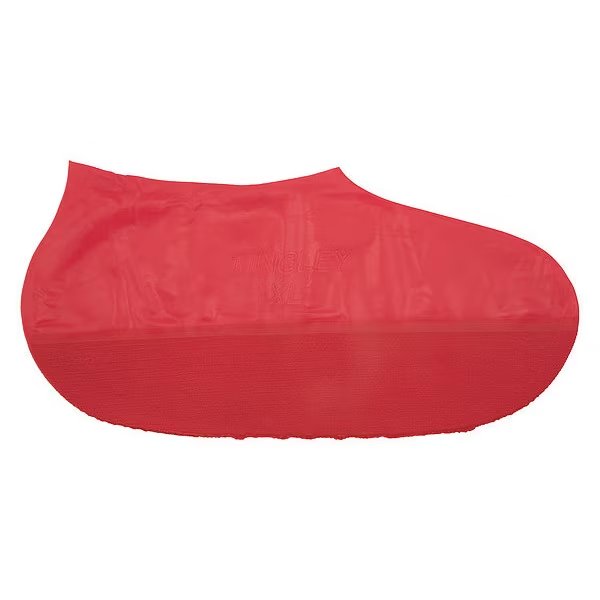 Boot Savers Disposable Shoe Cover, Red, M, PR, PK100, Tingley, Mfr#: 6332