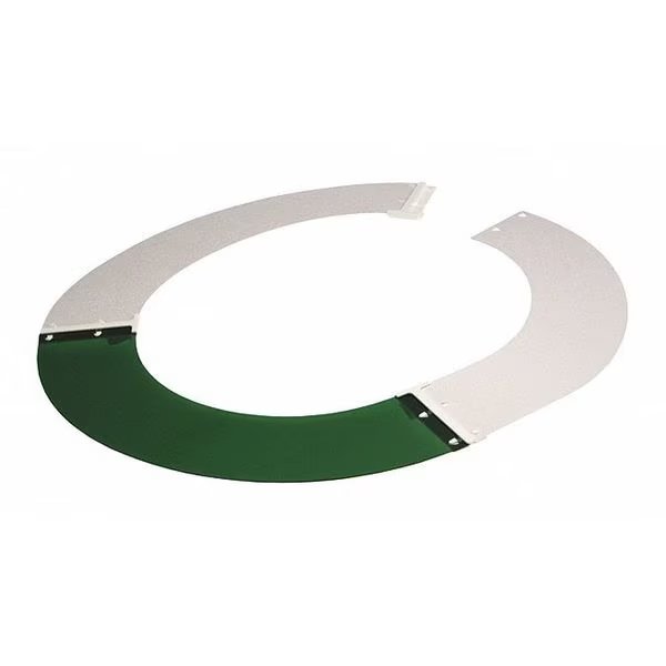 Sun Shield, Fits Msa V Guard, Grey/White, Paulson, Mfr#: A-S4-M