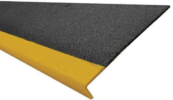 FRP Cover MED Grit, 9"x36", Yellow/Black, Sure-Foot, Mfr#: 9N12009X003617M