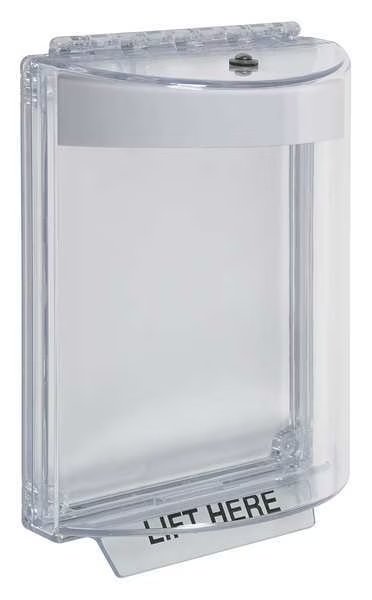 Universal Stopper Cover, Surface, 2-21/32D, Safety Technology International, Mfr#: STI-13010NW