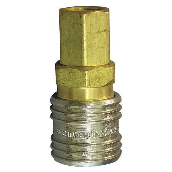 Coupler Body, (F)NPT, 3/8, Brass, Hansen, Mfr#: 400