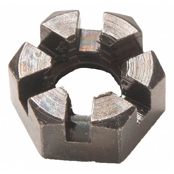 Slotted Nut for 3/4, 1 Ton Lever Hoist, Harrington, Mfr#: M3049005