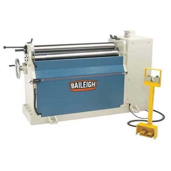 Plate Roll, 48 in Bending Length, 3 Rolls, Baileigh Industrial, Mfr#: PR-409