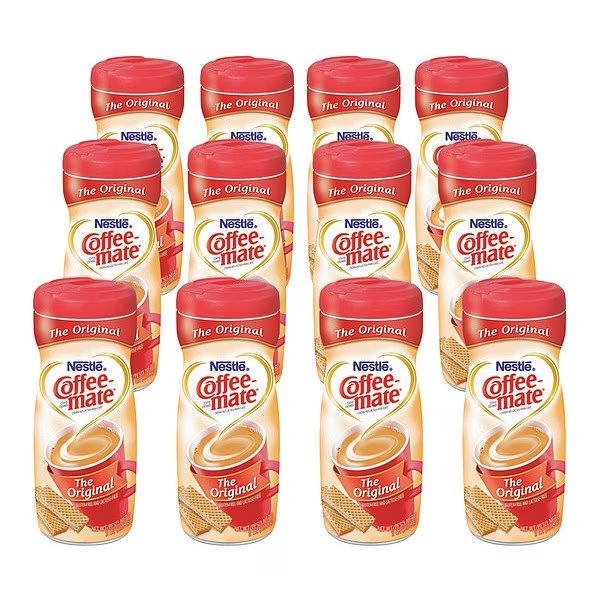 Creamer, Original Canister, PK12, Coffee Mate, Mfr#: 55882CT