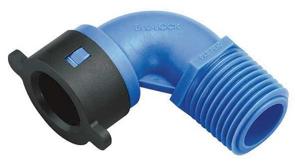 Elbow, 1/2 in. MIPT, 80 psi, Hydrorain, Mfr#: 37970