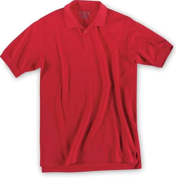 Short Sleeve Utility Polo, M, Range Red, 5.11, Mfr#: 41180