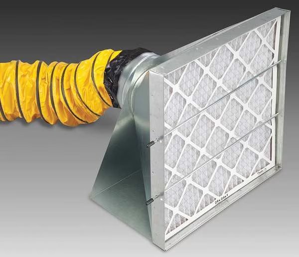 Filter Box Assembly, 24 in. W, Slvr, Allegro Industries, Mfr#: 9500-34