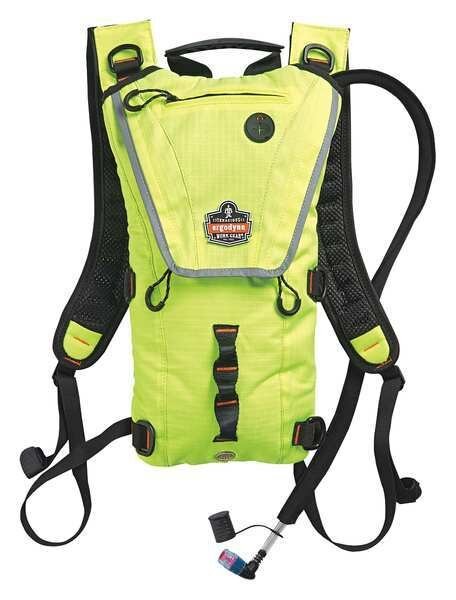 Hydration Pack, 70 oz./2L, Hi-Vis Lime, Chill-Its By Ergodyne, Mfr#: 5156