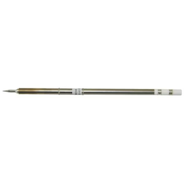 Soldering Tip, Bevel, 0.6mm x 14mm, Hakko, Mfr#: T15-SBC04