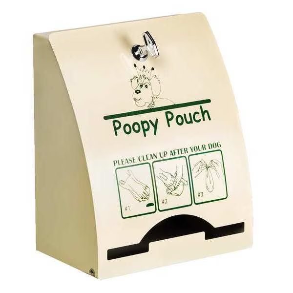 Bag Dispenser, Tan, Poopy Pouch, Mfr#: PP-EXP-BEIGE