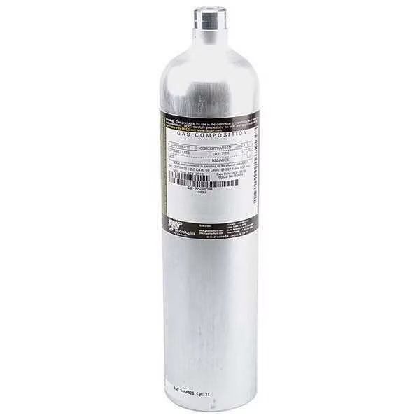 Calibration Gas, 2.5 Percent CH4, 58L, Honeywell, Mfr#: CG-Q58-4