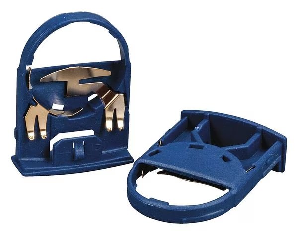 Battery Holder, Nylon, Blue, PK10, 3M Speedglas, Mfr#: 06-0400-55-B