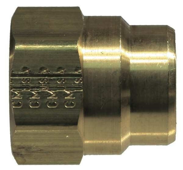 Air Brake Fitting, Brass, 1/2In Tube, Tramec Sloan, Mfr#: 990012