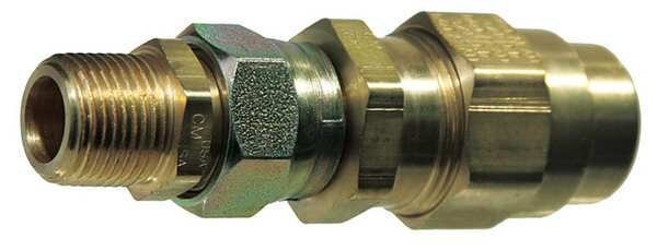 Air Brake Fitting, 225psi, Brass, 1/4InPipe, Tramec Sloan, Mfr#: 7726293
