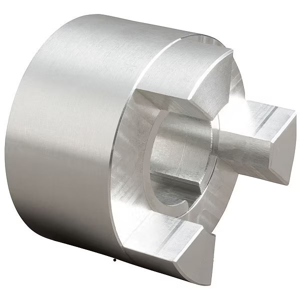 L-Jaw Coupling Hub, AL100, Aluminum, 7/8