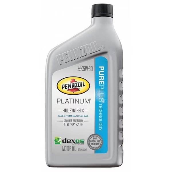 Engine Oil, 5W-30, Synthetic, Platinum, 1 Qt., Pennzoil, Mfr#: 550022689