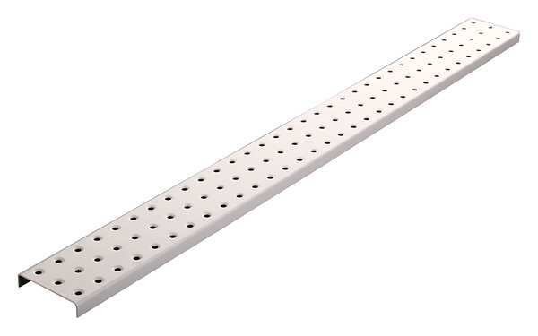 Pegboard, 3in.Hx32in.W, Metal, White, PK2, Alligatorboard, Mfr#: ALGSTRP3X32WHT