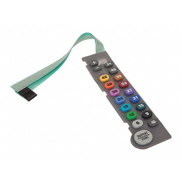 Membrane Switch Pad, Better Packages, Mfr#: E555-003-01