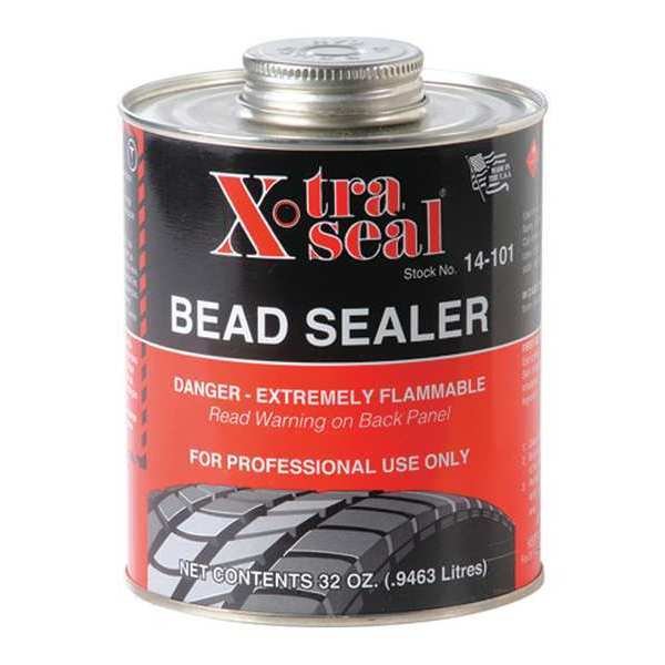 Tire Bead Sealer, 32 oz Can, Liquid, Black, X-Tra Seal, Mfr#: 14-101