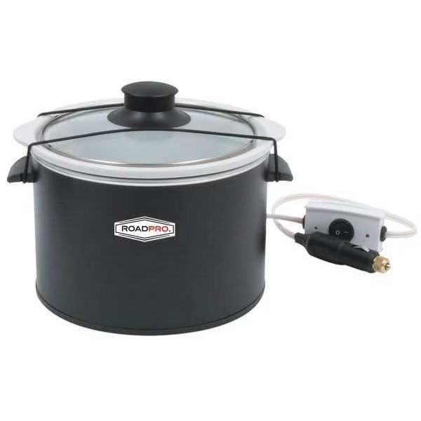 Quart Slow Cooker, Auto Travel, 12V, Roadpro, Mfr#: RPSL-350