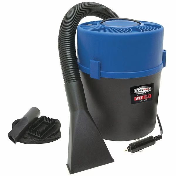Car Vacuum, Wet/Dry, 1 gal. Cap., Roadpro, Mfr#: RPSC-807