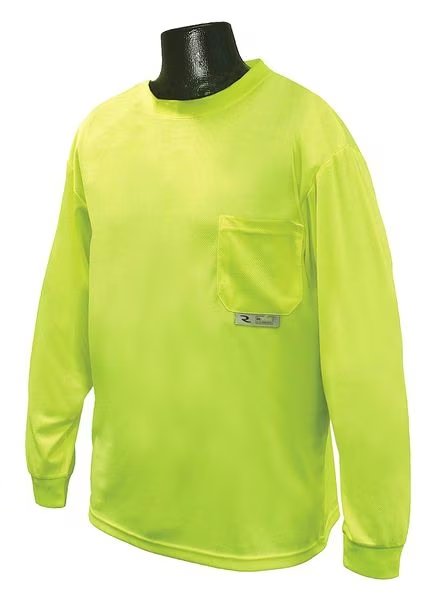 2XL Long Sleeve T-Shirt, Green, Radians, Mfr#: ST21-NPGS-2X