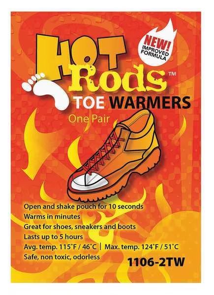 Toe Warmer, Up to 5 hr., PK5, Occunomix, Mfr#: 1106-10TW