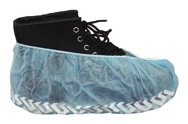 Shoe Covers, XL, Blue, Polypropylene, PK300, Keystone Safety, Mfr#: SC-NWI-NS-XL-BLUE